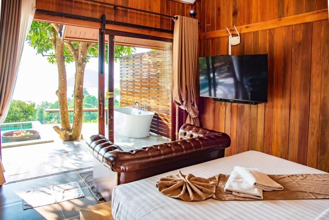 เขาทองพูลวิลล่ากระบี่ Khaotong Pool Villa Krabi Ban Nai Sa Екстериор снимка
