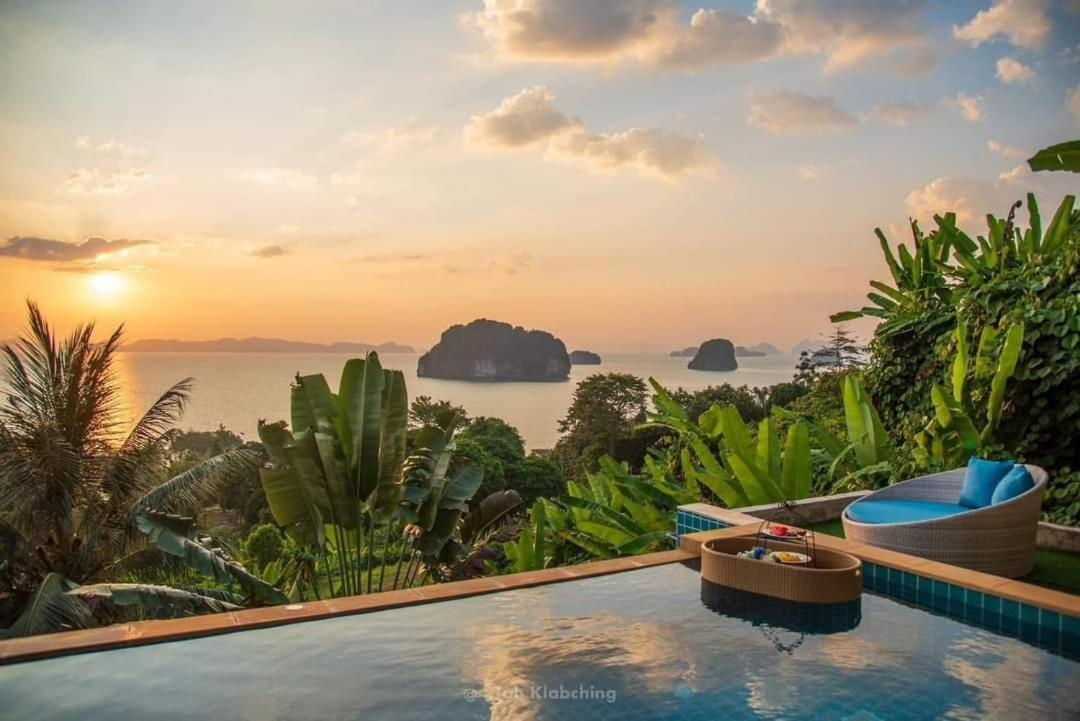 เขาทองพูลวิลล่ากระบี่ Khaotong Pool Villa Krabi Ban Nai Sa Екстериор снимка