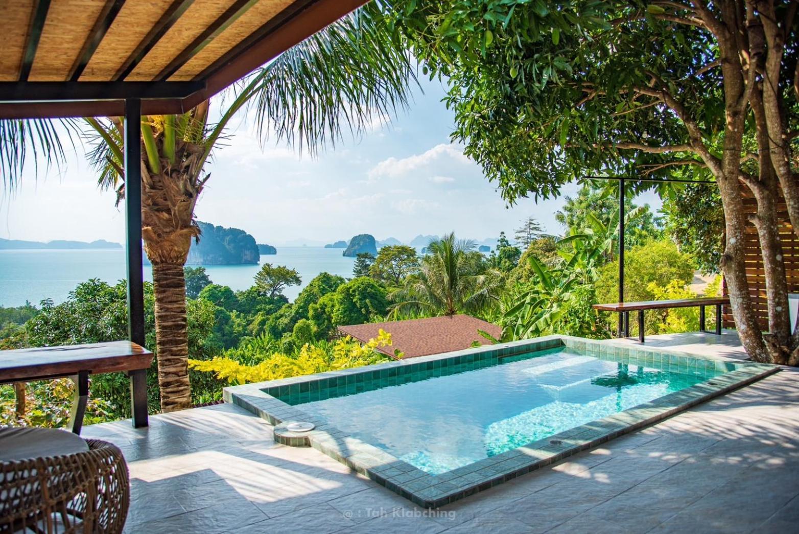 เขาทองพูลวิลล่ากระบี่ Khaotong Pool Villa Krabi Ban Nai Sa Екстериор снимка