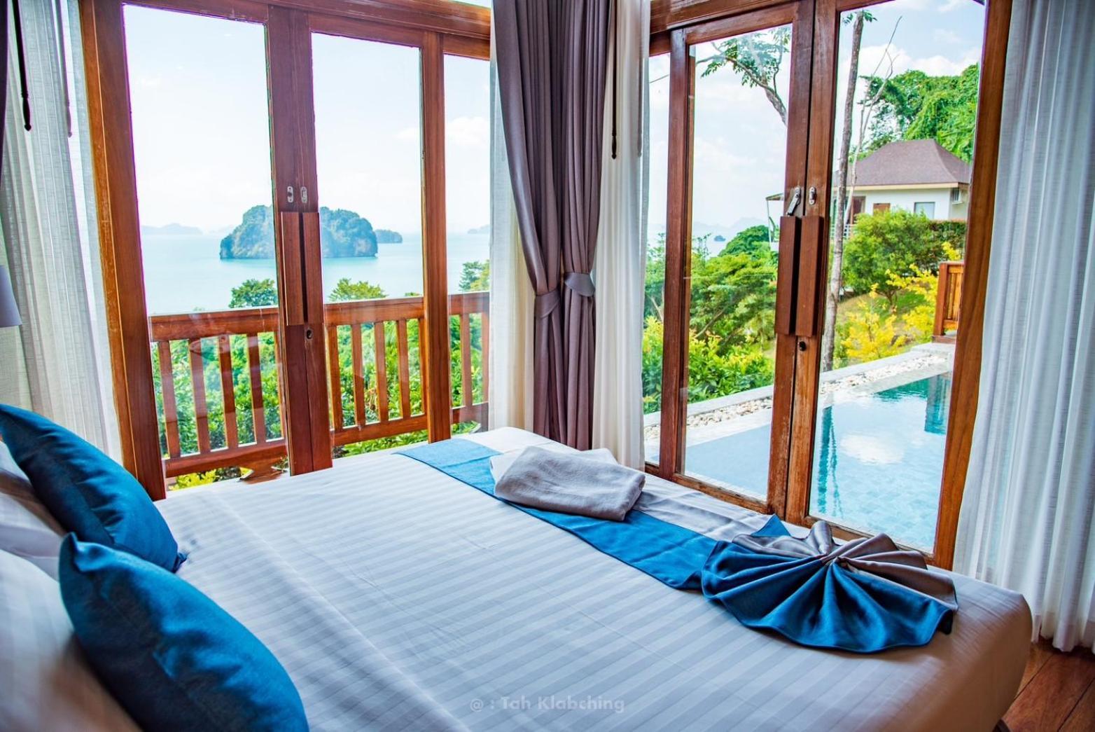 เขาทองพูลวิลล่ากระบี่ Khaotong Pool Villa Krabi Ban Nai Sa Екстериор снимка