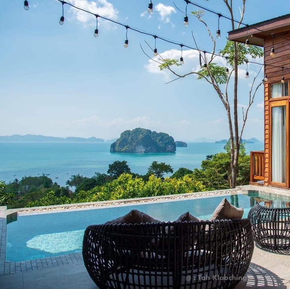 เขาทองพูลวิลล่ากระบี่ Khaotong Pool Villa Krabi Ban Nai Sa Екстериор снимка